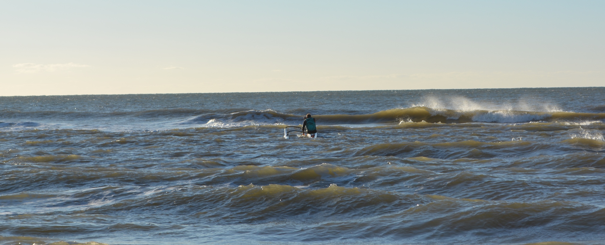 OC in den Nordseewellen